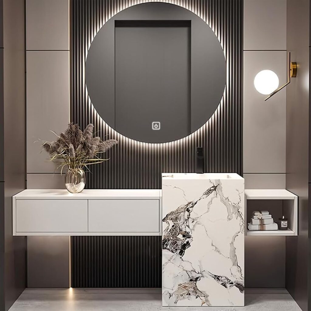 Kadaligh Sora 72" Floating Bathroom Vanity - Light Gray Matte